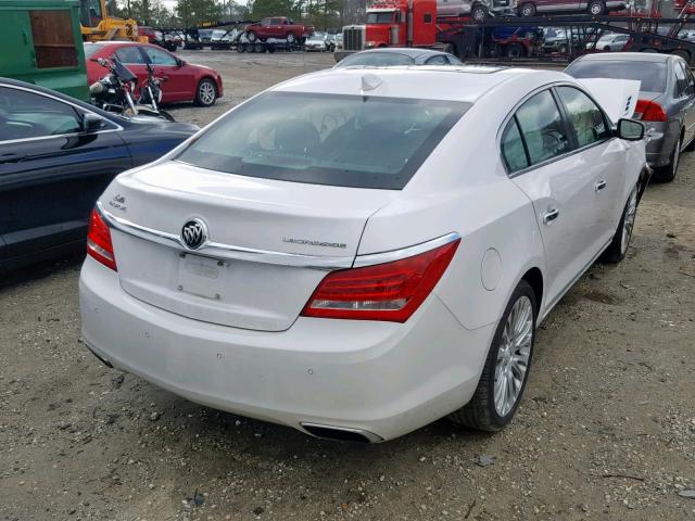 1G4GF5G36FF269342 - 2015 BUICK LACROSSE P WHITE photo 4