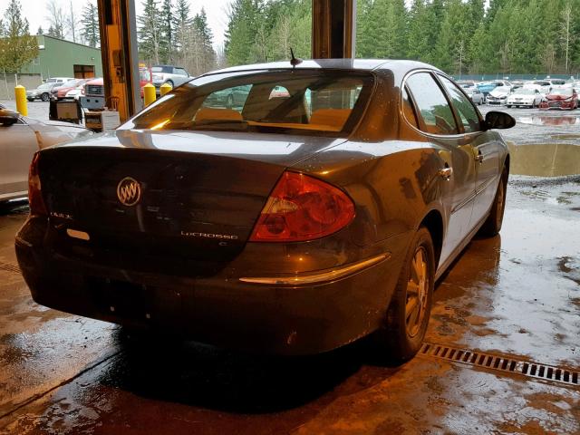 2G4WC582481233976 - 2008 BUICK LACROSSE C BROWN photo 4