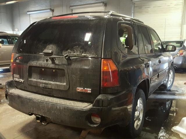 1GKDT13S432404217 - 2003 GMC ENVOY BLACK photo 4