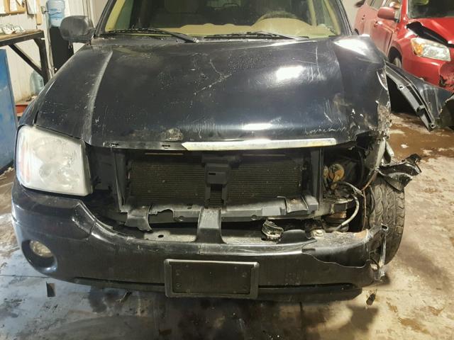 1GKDT13S432404217 - 2003 GMC ENVOY BLACK photo 9