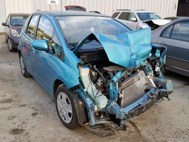 JHMGE8G35CC006716 - 2012 HONDA FIT TEAL photo 1