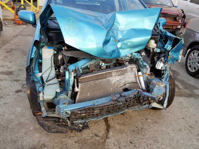 JHMGE8G35CC006716 - 2012 HONDA FIT TEAL photo 7