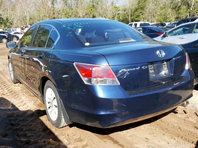 JHMCP26388C029017 - 2008 HONDA ACCORD LX BLUE photo 3