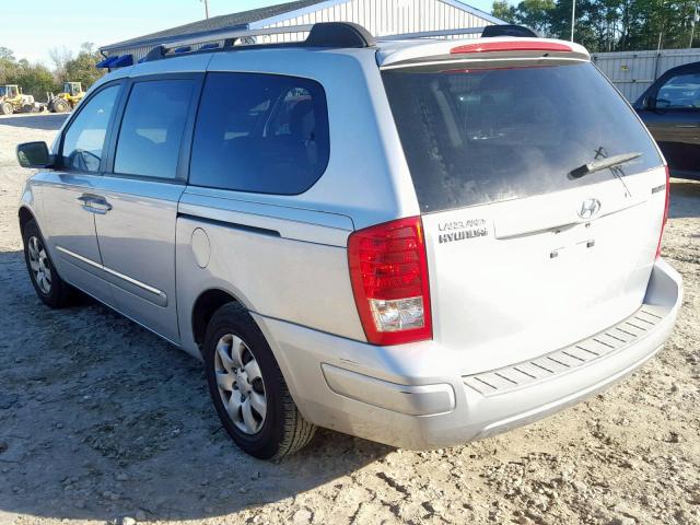 KNDMC233476043919 - 2007 HYUNDAI ENTOURAGE SILVER photo 3