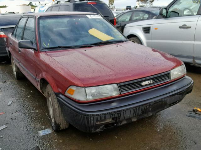 JT2AE94A7M3458421 - 1991 TOYOTA COROLLA DL RED photo 1