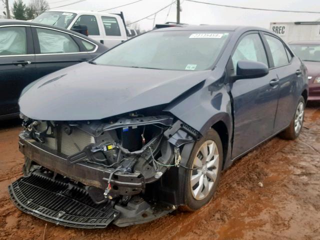 2T1BURHE2EC054785 - 2014 TOYOTA COROLLA L Mavi foto 2