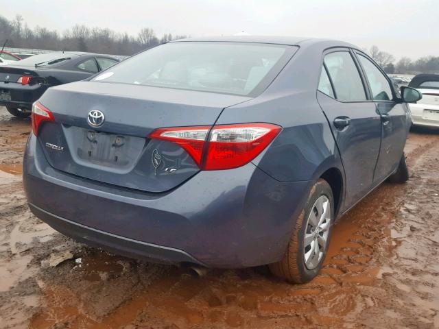 2T1BURHE2EC054785 - 2014 TOYOTA COROLLA L Mavi foto 4