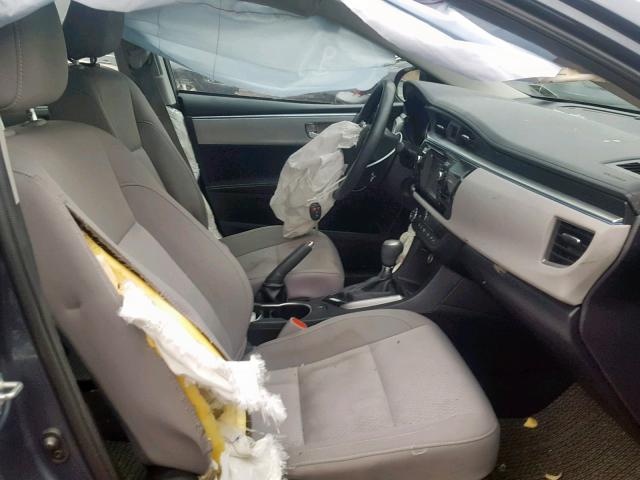2T1BURHE2EC054785 - 2014 TOYOTA COROLLA L Mavi foto 5