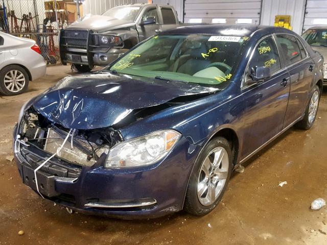 1G1ZC5E07AF154362 - 2010 CHEVROLET MALIBU 1LT 蓝色 照片 2