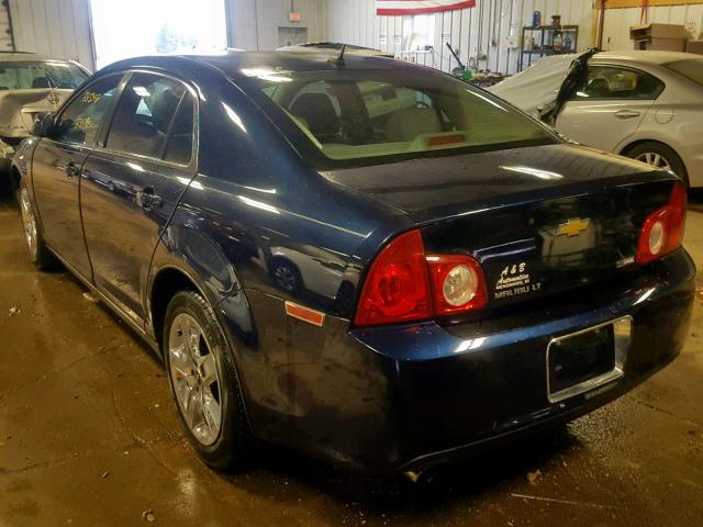 1G1ZC5E07AF154362 - 2010 CHEVROLET MALIBU 1LT 蓝色 照片 3
