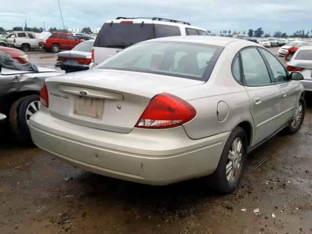 1FAFP56U06A254278 - 2006 FORD TAURUS SEL TAN photo 4