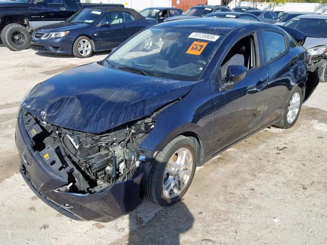 3MYDLBZV4GY133817 - 2016 TOYOTA SCION IA BLUE photo 2