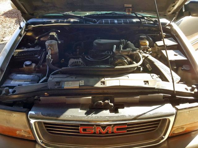 1GKCS13W0Y2325720 - 2000 GMC JIMMY SILVER photo 7