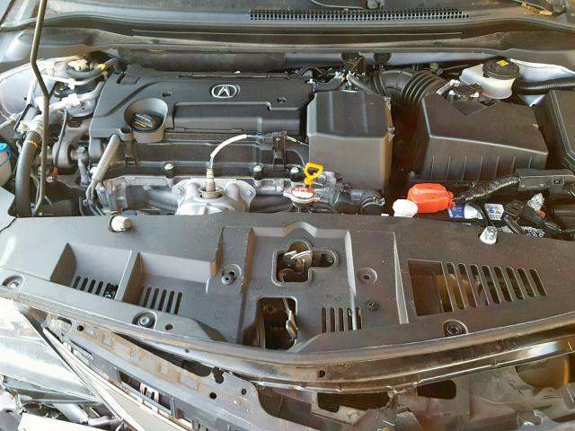 19UDE2F7XGA006896 - 2016 ACURA ILX PREMIU GRAY photo 7