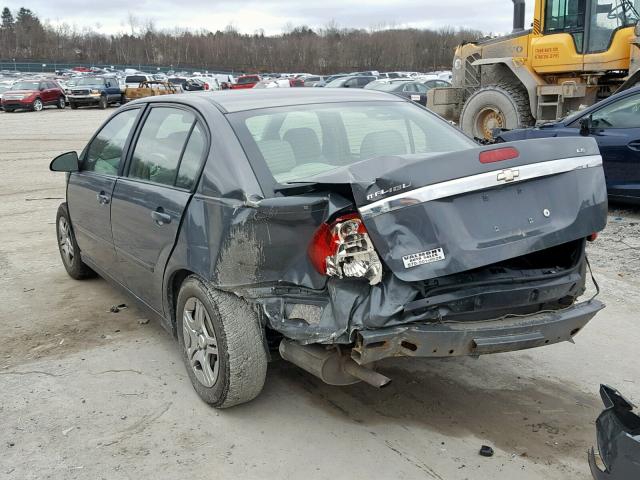 1G1ZS57FX7F244232 - 2007 CHEVROLET MALIBU LS GRAY photo 3