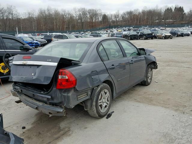 1G1ZS57FX7F244232 - 2007 CHEVROLET MALIBU LS GRAY photo 4