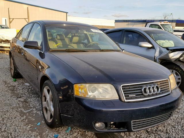 WAULT64B44N054846 - 2004 AUDI A6 3.0 QUA BLACK photo 1