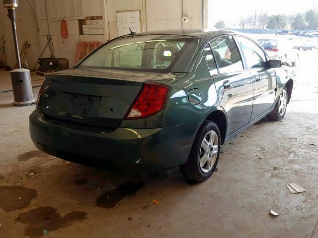 1G8AJ55F26Z184836 - 2006 SATURN ION LEVEL 绿色 照片 4