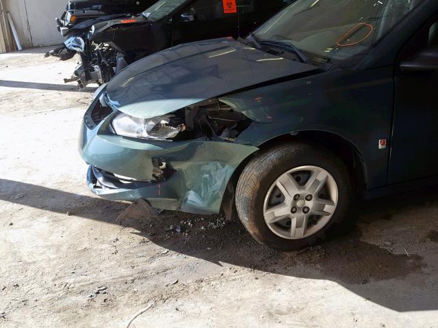 1G8AJ55F26Z184836 - 2006 SATURN ION LEVEL 绿色 照片 9