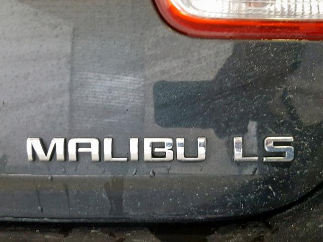 1G11B5SL0FF168061 - 2015 CHEVROLET MALIBU LS BLACK photo 9