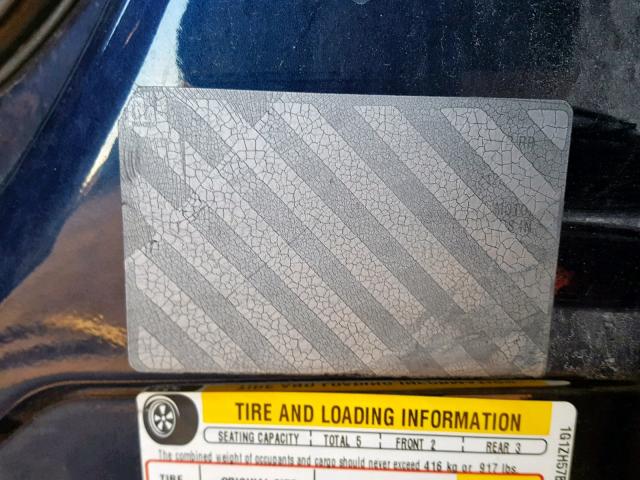 1G1ZH57B784295311 - 2008 CHEVROLET MALIBU 1LT ლურჯი ფოტო 10