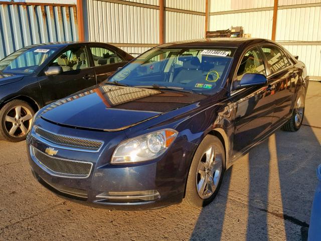 1G1ZH57B784295311 - 2008 CHEVROLET MALIBU 1LT ლურჯი ფოტო 2