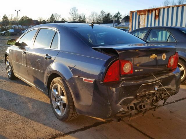 1G1ZH57B784295311 - 2008 CHEVROLET MALIBU 1LT ლურჯი ფოტო 3