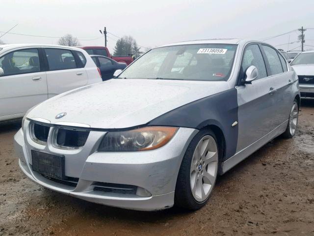 WBAVB33596AZ86895 - 2006 BMW 330 I SILVER photo 2