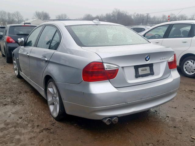 WBAVB33596AZ86895 - 2006 BMW 330 I SILVER photo 3