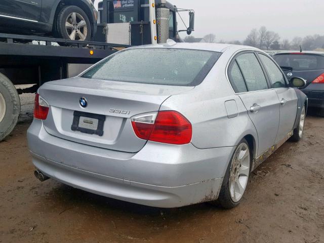 WBAVB33596AZ86895 - 2006 BMW 330 I SILVER photo 4