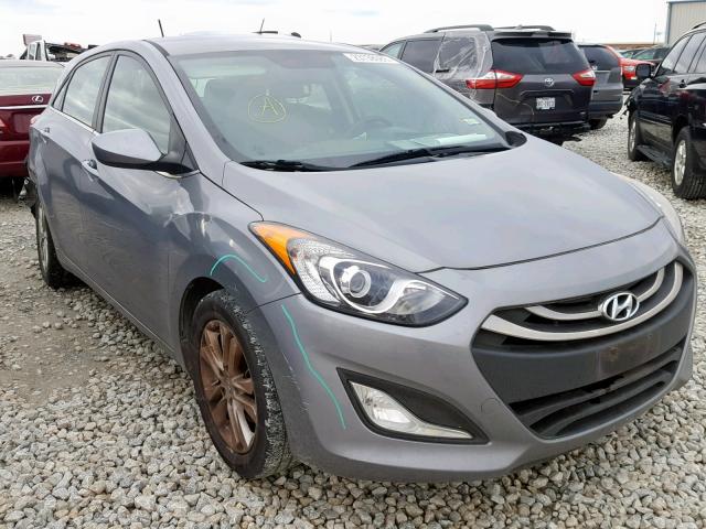 KMHD35LH3EU185101 - 2014 HYUNDAI ELANTRA GT GRAY photo 1