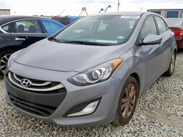 KMHD35LH3EU185101 - 2014 HYUNDAI ELANTRA GT GRAY photo 2