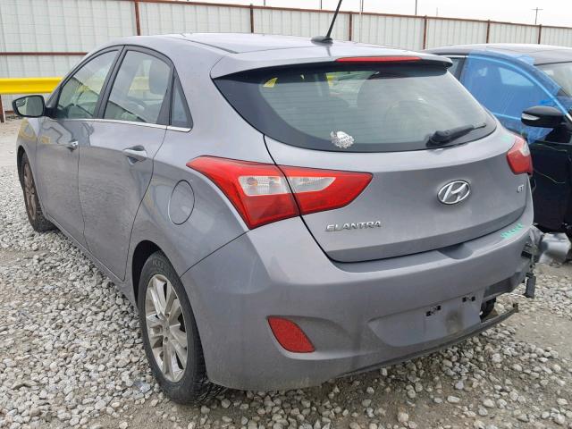 KMHD35LH3EU185101 - 2014 HYUNDAI ELANTRA GT GRAY photo 3