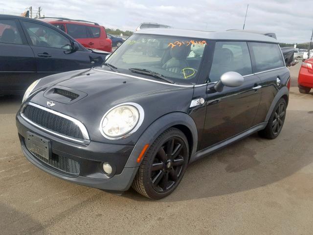 WMWMM33569TP74387 - 2009 MINI COOPER S C BLACK photo 2