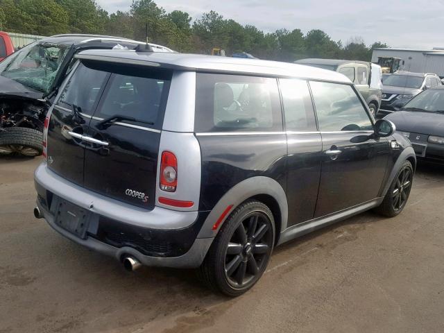 WMWMM33569TP74387 - 2009 MINI COOPER S C BLACK photo 4