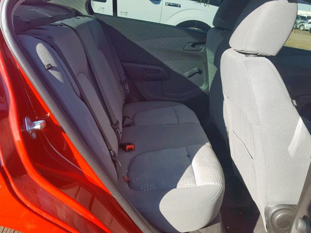 1G1JB5SH3H4159428 - 2017 CHEVROLET SONIC LS 红色 照片 6