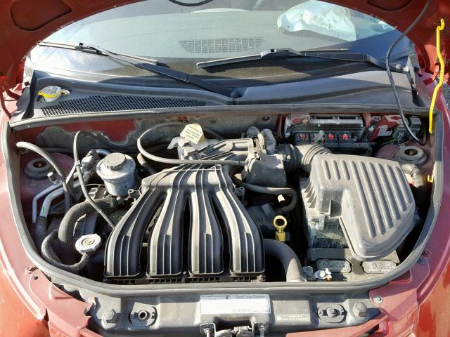 3A8FY48B98T127496 - 2008 CHRYSLER PT CRUISER RED photo 7