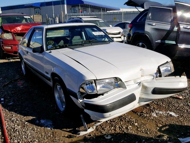 1FACP41EXMF192143 - 1991 FORD MUSTANG LX WHITE photo 1