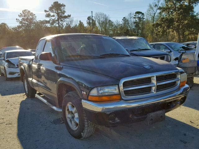 1B7GL22X2WS539695 - 1998 DODGE DAKOTA GREEN photo 1