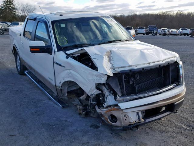 1FTFW1ET5DFB14404 - 2013 FORD F150 SUPER თეთრი ფოტო 1