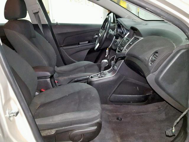 1G1PF5S92B7243012 - 2011 CHEVROLET CRUZE LT SILVER photo 5