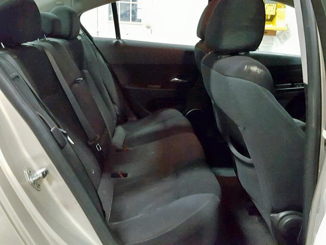 1G1PF5S92B7243012 - 2011 CHEVROLET CRUZE LT SILVER photo 6