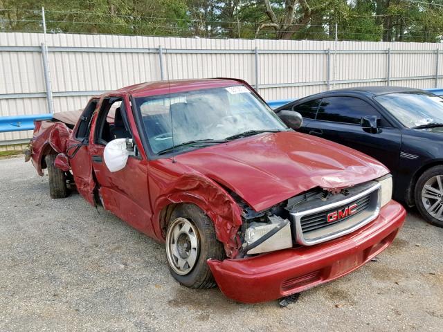 1GTCS19X738226653 - 2003 GMC SONOMA MAROON photo 1