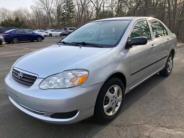 JTDBR32E670111543 - 2007 TOYOTA COROLLA CE SILVER photo 2