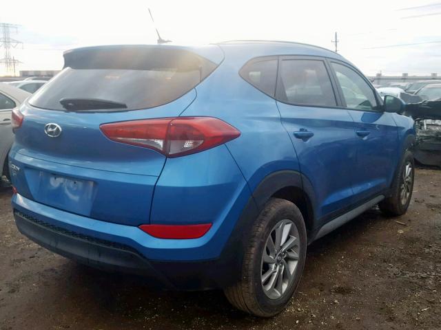 KM8J33A42HU252394 - 2017 HYUNDAI TUCSON LIM BLUE photo 4