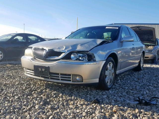 1LNHM86S94Y670518 - 2004 LINCOLN LS SILVER photo 2