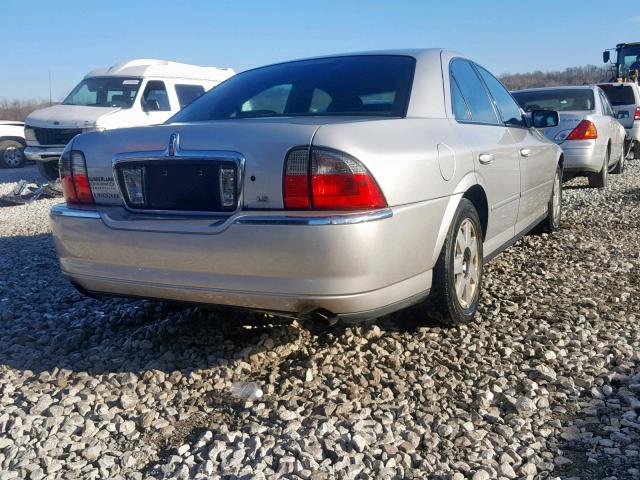 1LNHM86S94Y670518 - 2004 LINCOLN LS SILVER photo 4