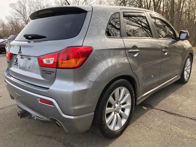 JA4AR4AU9BZ006178 - 2011 MITSUBISHI OUTLANDER SILVER photo 4