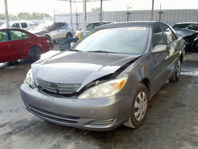 4T1BE32K84U901833 - 2004 TOYOTA CAMRY LE GRAY photo 2