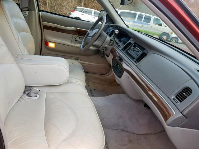 2MELM75W2TX667003 - 1996 MERCURY GRAND MARQ 红色 照片 5